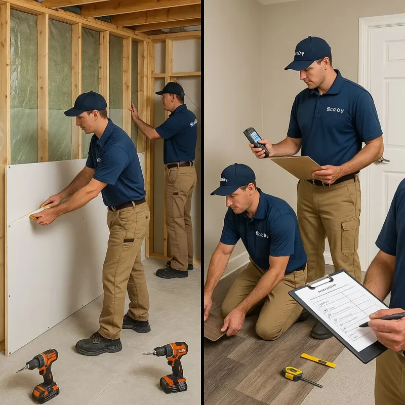 Repairs and Reconstruction process in Haleyville, AL