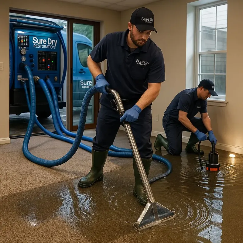 Water Extraction and Removal process in Haleyville, AL